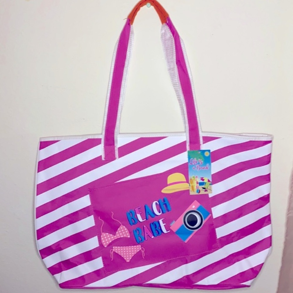 NWT beach bag tote